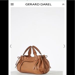 Gerard Darrel handheld or shoulder leather bag